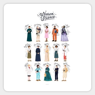 Women of Science Sticker